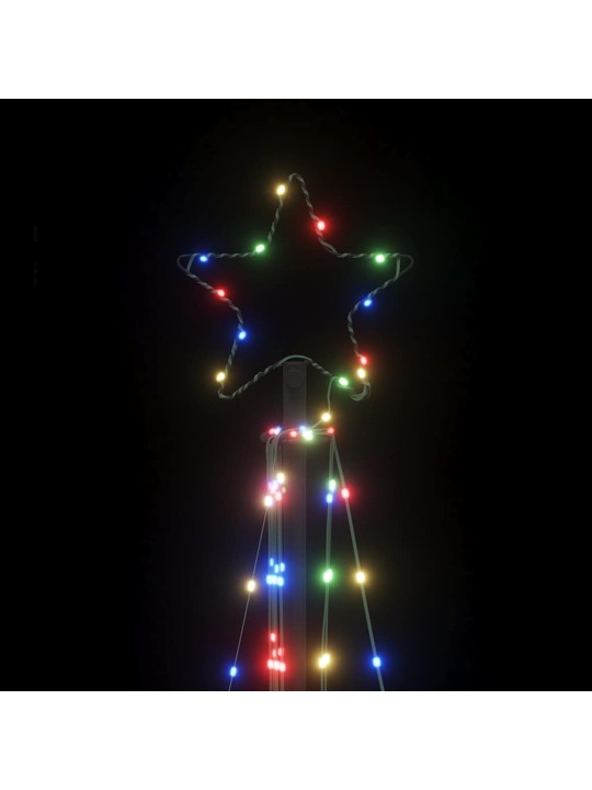 Led joulukuusi 339 värikästä led-valoa 187 cm