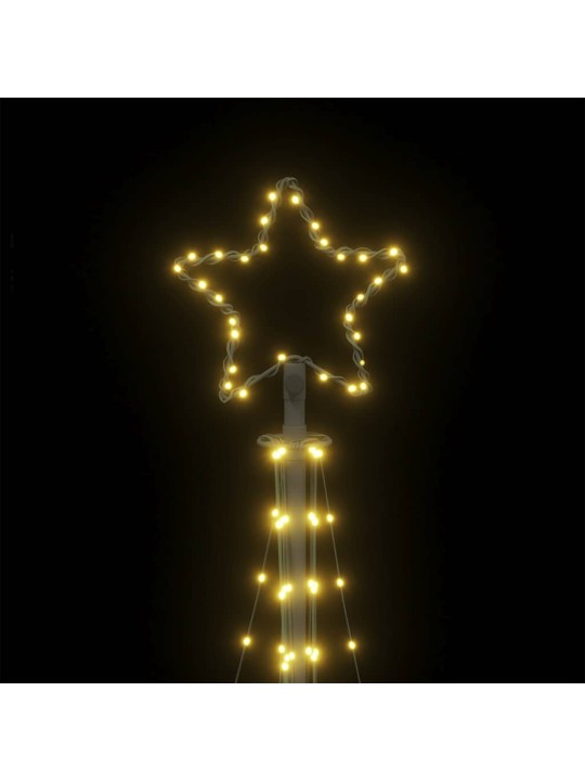 Led joulukuusi 447 lämpimän valkoista led-valoa 249 cm