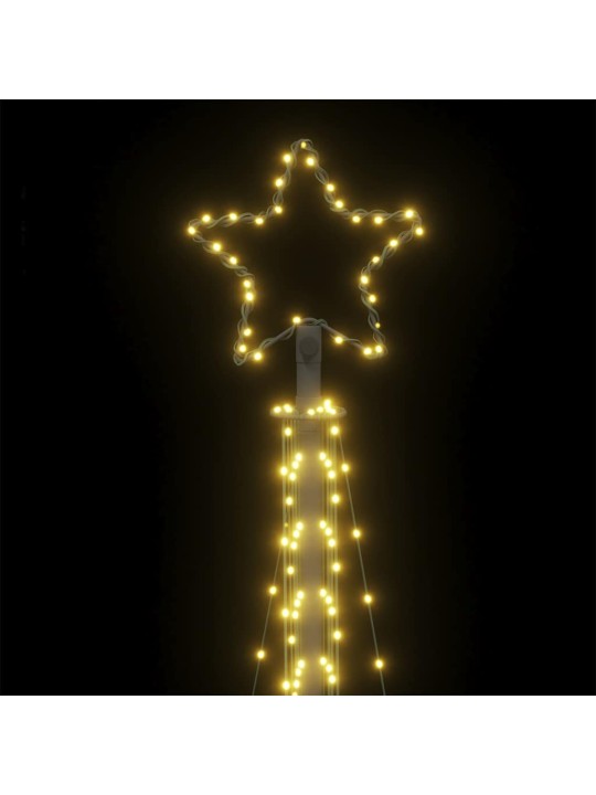 Led joulukuusi 495 lämpimän valkoista led-valoa 300,5 cm