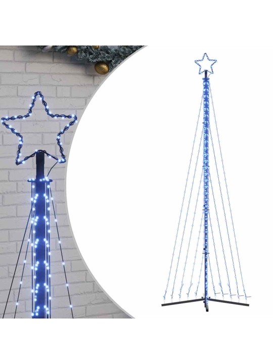 Led joulukuusi 495 sinistä led-valoa 300,5 cm