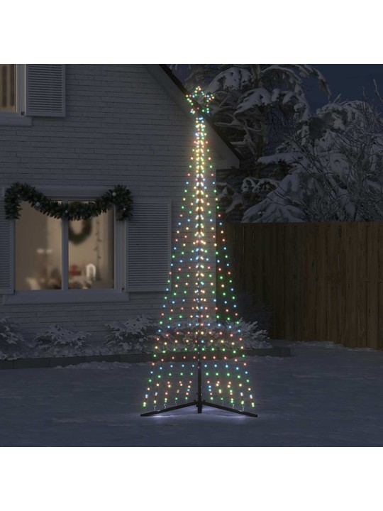 Led joulukuusi 495 värikästä led-valoa 300,5 cm