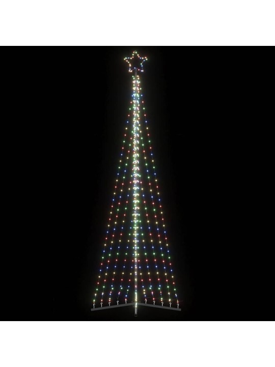 Led joulukuusi 495 värikästä led-valoa 300,5 cm