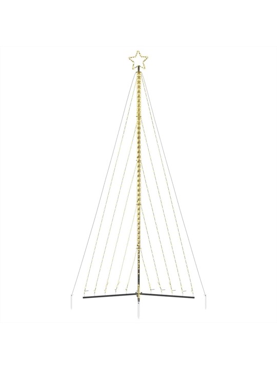 Led joulukuusi 570 lämpimän valkoista led-valoa 399 cm