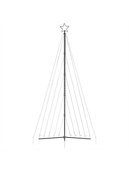 Led joulukuusi 570 sinistä led-valoa 399 cm