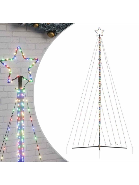 Led joulukuusi 570 värikästä led-valoa 399 cm