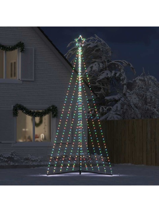 Led joulukuusi 570 värikästä led-valoa 399 cm