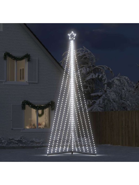 Led joulukuusi 789 kylmän valkoista led-valoa 476 cm