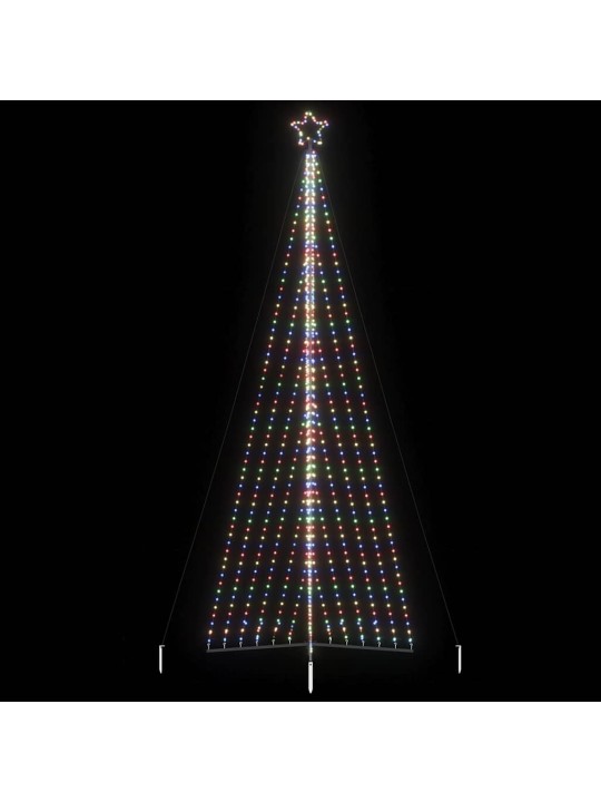 Led joulukuusi 789 värikästä led-valoa 476 cm