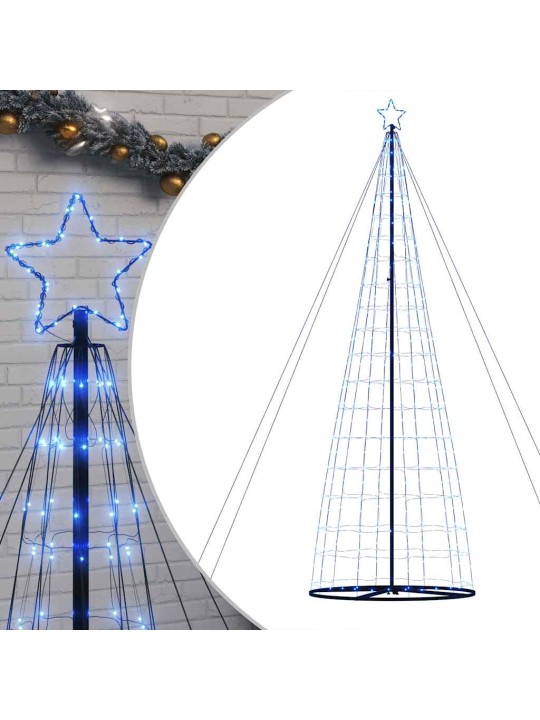 Led joulukuusi 1534 lediä sininen 503 cm