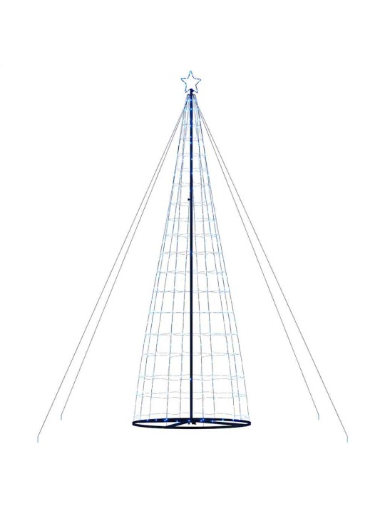 Led joulukuusi 1534 lediä sininen 503 cm