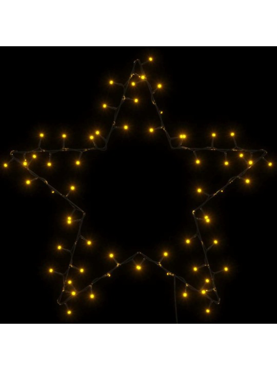 Jouluvalot star silhouette 80 leds lämmin valkoinen