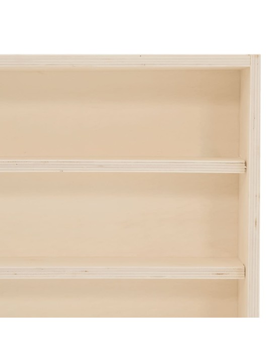 Puinen keräilijän näyttökotelo ovilla 40x8,5x37cm