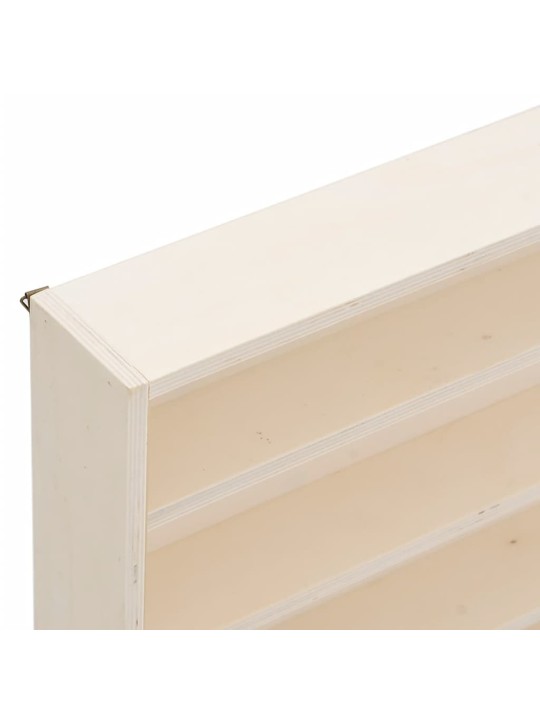 Puinen keräilijän näyttökotelo ovilla 100x8,5x37cm