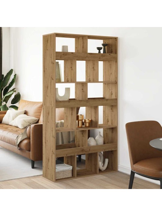 Kirjahylly artesaani tammi 100x33x187,5 cm tekninen puu