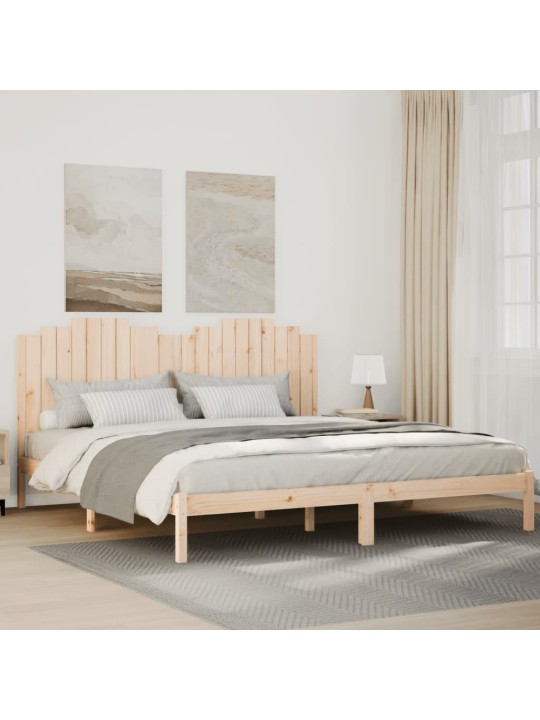 Sängynrunko erikoispitkä ilman patjaa 200x220 cm massiivipuu