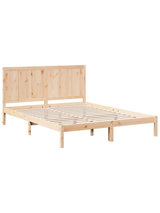 Sängynrunko erikoispitkä ilman patjaa 200x220 cm massiivipuu