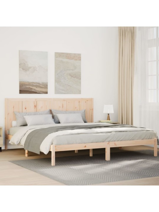 Sängynrunko erikoispitkä ilman patjaa 200x220 cm massiivipuu
