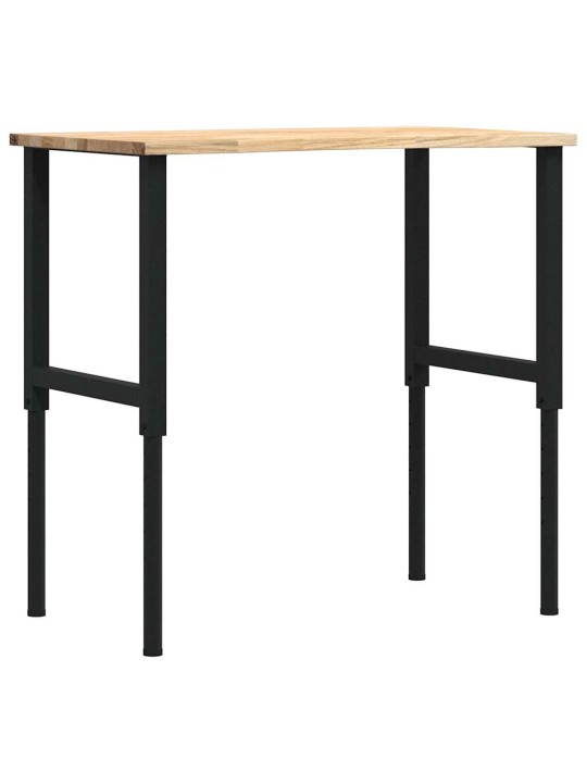 Työpenkki 100x60x(71,5-98) cm täysi tammi