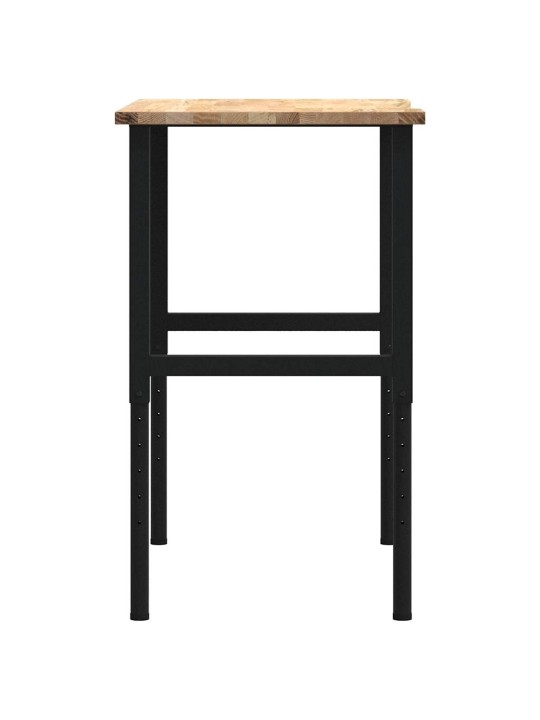 Työpenkki 100x60x(71,5-98) cm täysi tammi