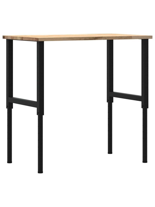 Työpenkki 100x60x(71,5-98) cm täysi tammi