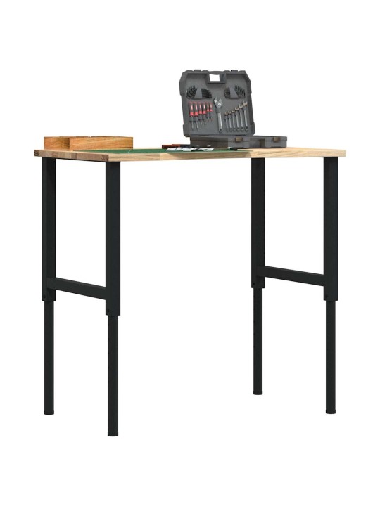 Työpenkki 100x60x(71,5-98) cm täysi tammi