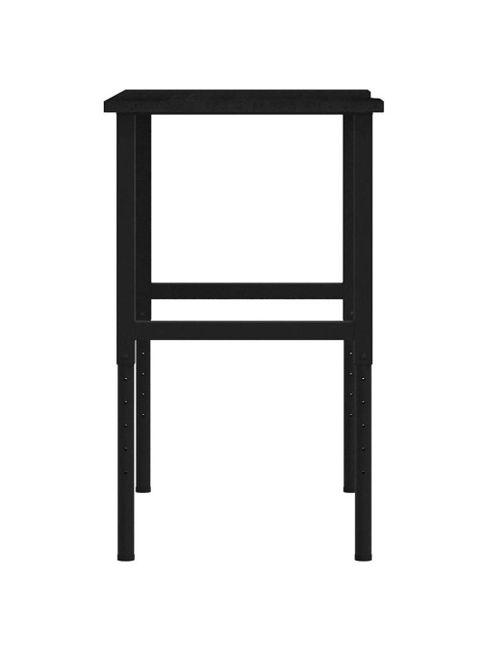Työpenkki t.ruskea 100x60x(71,5-98) cm täysi tammi