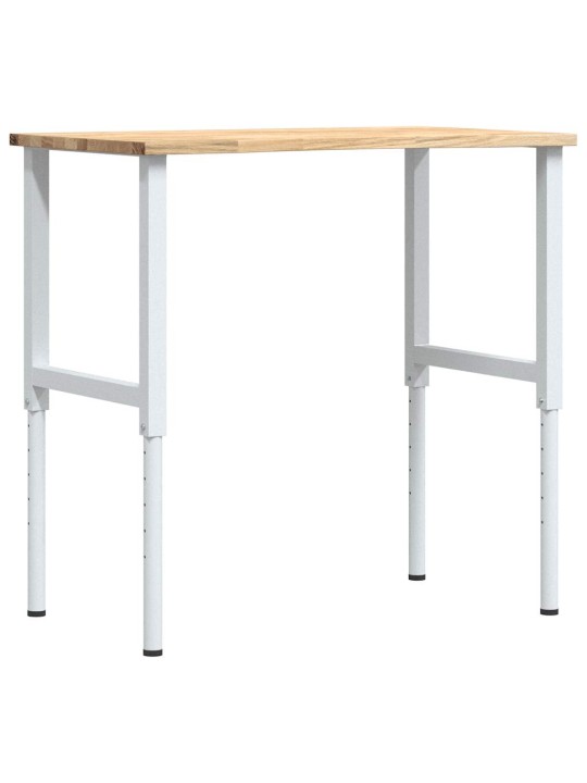 Työpenkki 100x60x(71,5-98) cm täysi tammi