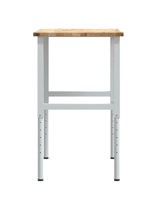 Työpenkki 100x60x(71,5-98) cm täysi tammi