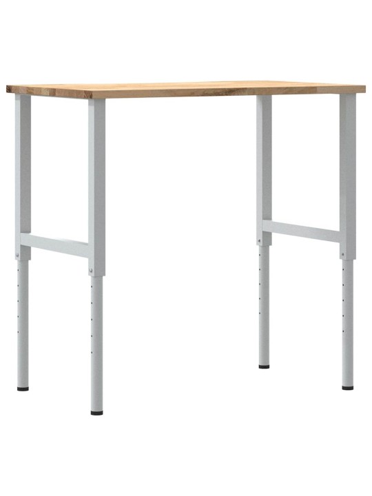 Työpenkki 100x60x(71,5-98) cm täysi tammi