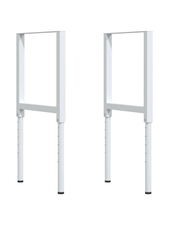 Työpenkki v.ruskea 100x60x(71,5-98) cm täysi tammi