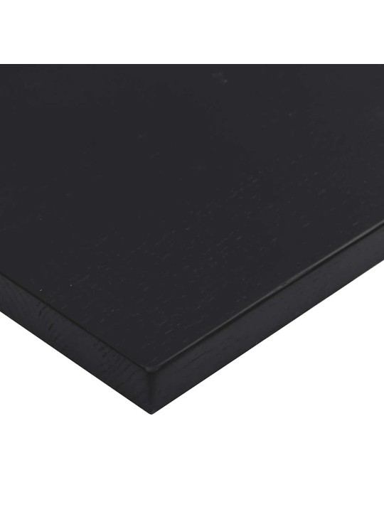 Työpöytä tummanruskea 80x60x(71,5-98) cm massiivipuutammea
