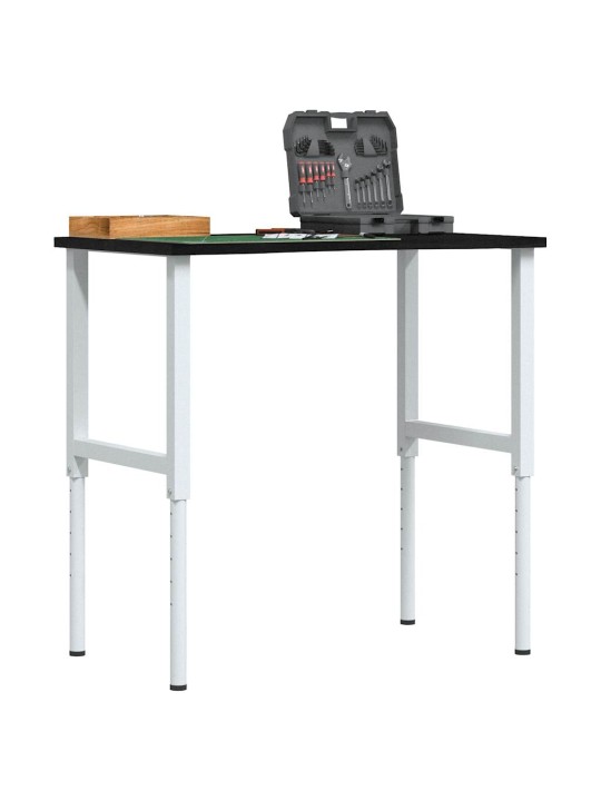 Työpenkki t.ruskea 100x60x(71,5-98) cm täysi tammi