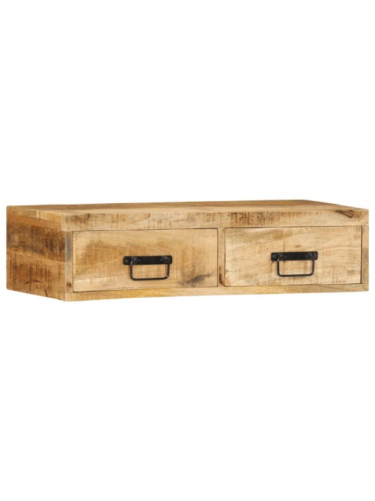 Seinä-tv-kaappi 80x30x19 cm massiivipuuta mango