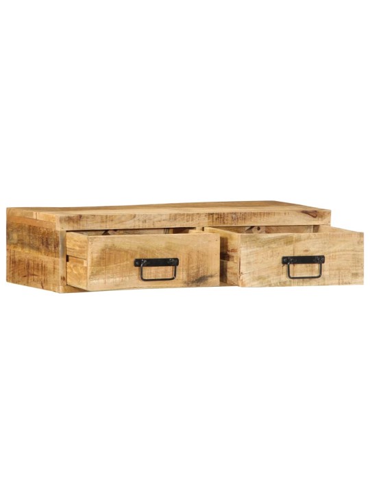 Seinä-tv-kaappi 80x30x19 cm massiivipuuta mango