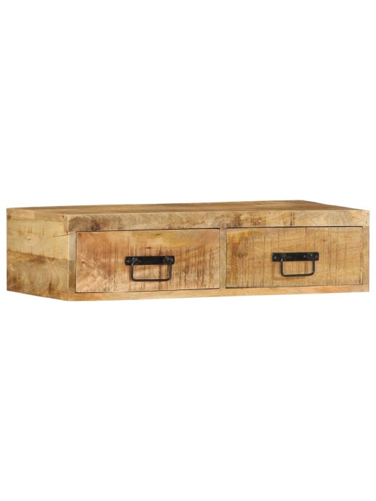 Seinä-tv-kaappi 80x30x19 cm massiivipuuta mango