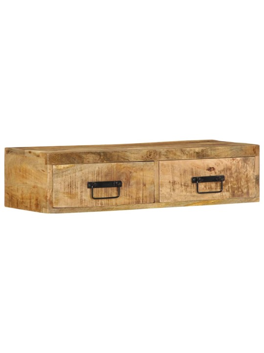 Seinä-tv-kaappi 80x30x19 cm massiivipuuta mango