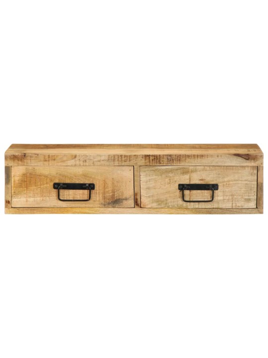 Seinä-tv-kaappi 80x30x19 cm massiivipuuta mango