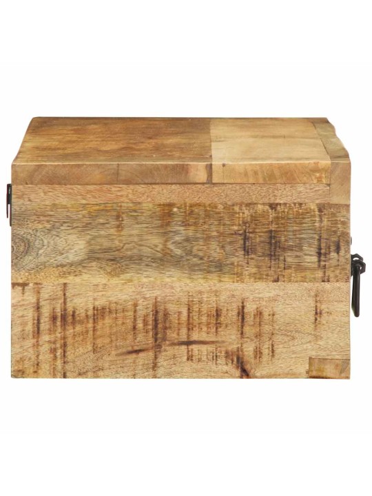 Seinä-tv-kaappi 80x30x19 cm massiivipuuta mango