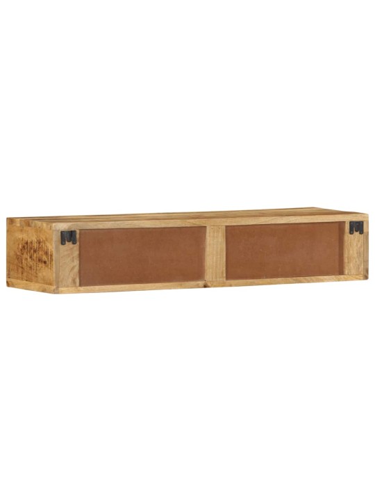 Seinä-tv-kaappi 100x30x19 cm massiivipuuta mango
