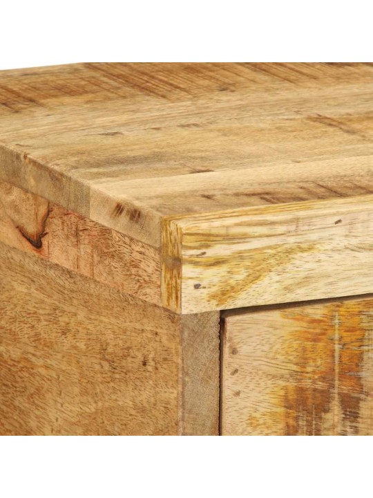 Seinä-tv-kaappi 100x30x19 cm massiivipuuta mango