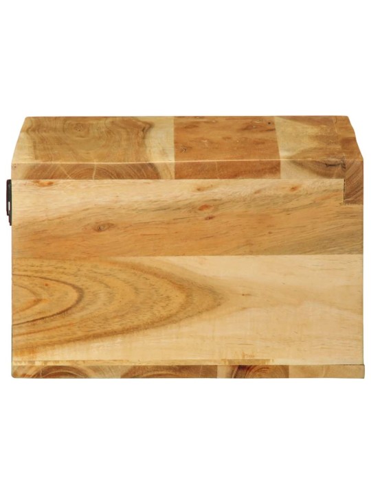 Seinä-tv-kaappi 40x30x19 cm massiivipuu akaasia