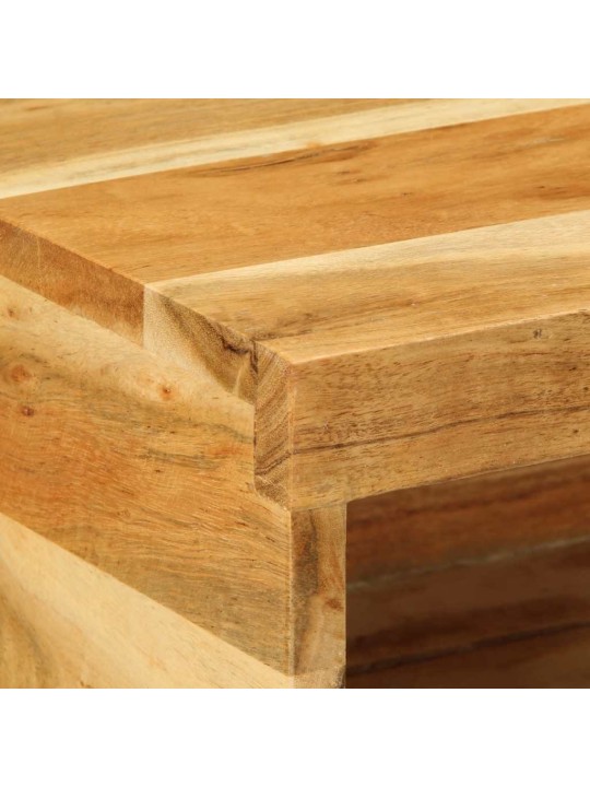 Seinä-tv-kaappi 40x30x19 cm massiivipuu akaasia