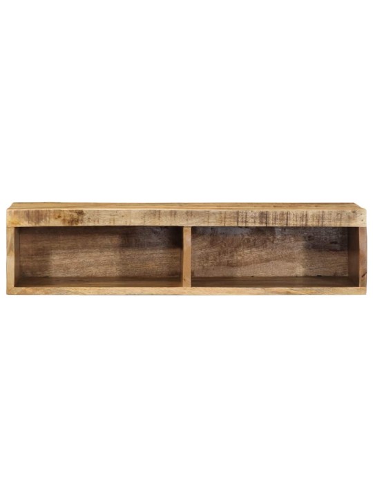 Seinä-tv-kaappi 80x30x19 cm massiivipuuta mango