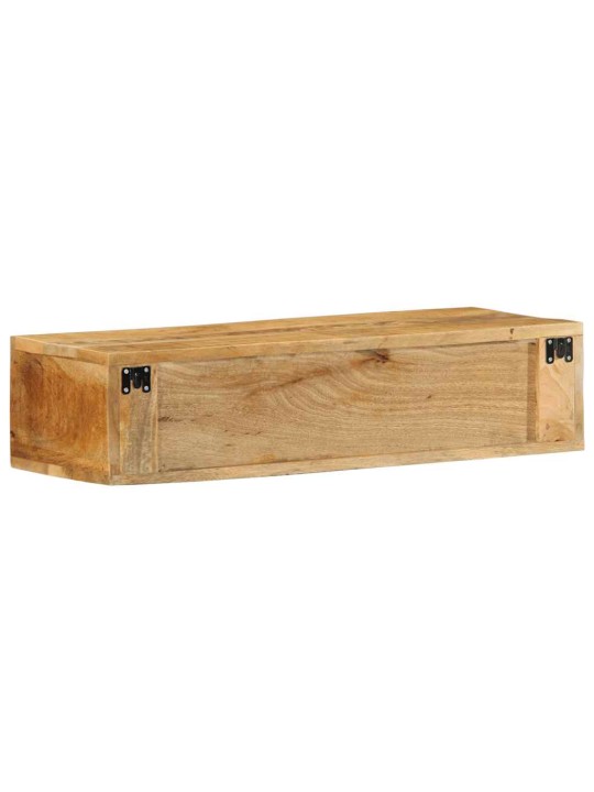 Seinä-tv-kaappi 80x30x19 cm massiivipuuta mango