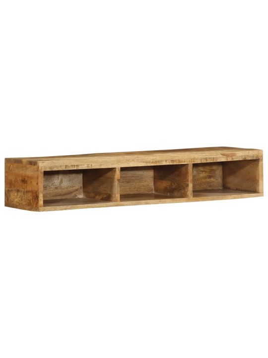 Seinä-tv-kaappi 100x30x19 cm massiivipuuta mango