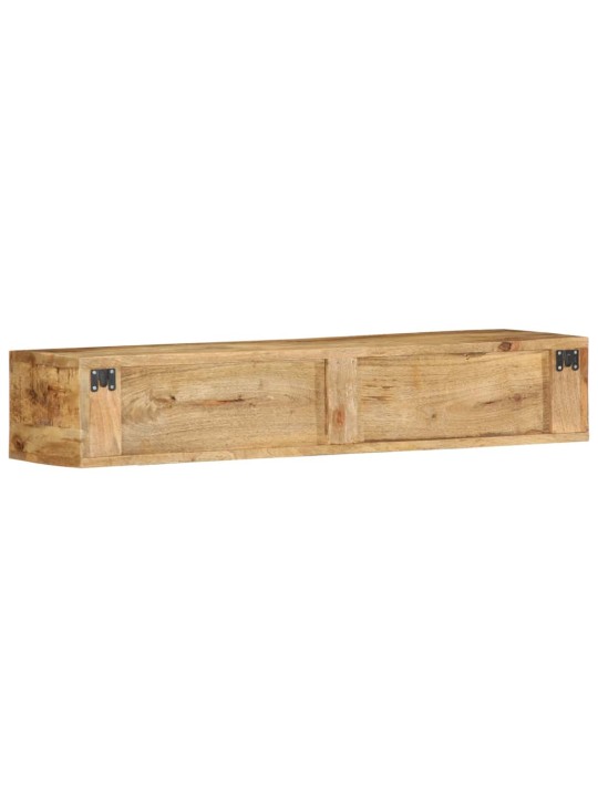 Seinä-tv-kaappi 100x30x19 cm massiivipuuta mango