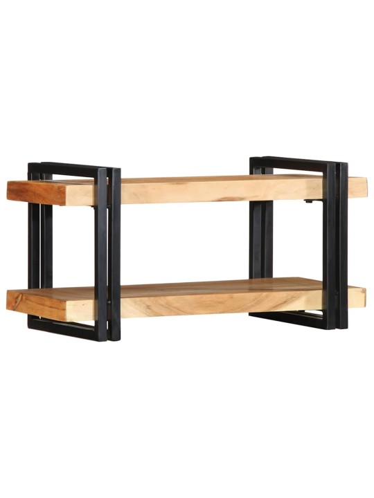 Seinähylly 70x33x35 cm massiivipuu akaasia