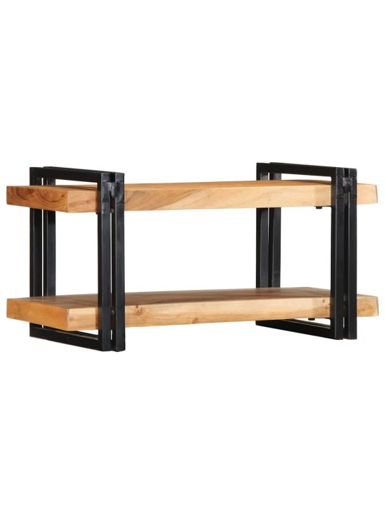 Seinähylly 70x33x35 cm massiivipuu akaasia