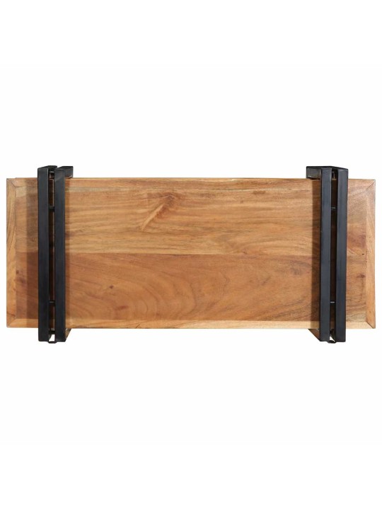 Seinähylly 70x33x35 cm massiivipuu akaasia