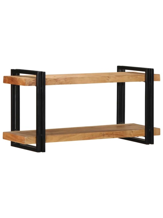 Seinähylly 90x33x45 cm massiivipuu akaasia